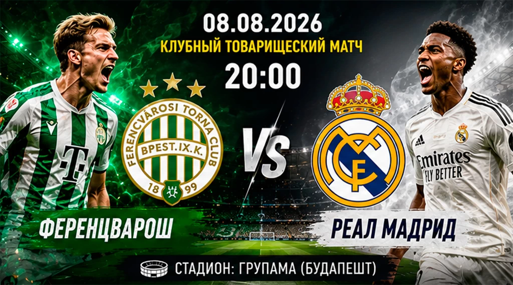 Ференцварош — Реал Мадрид