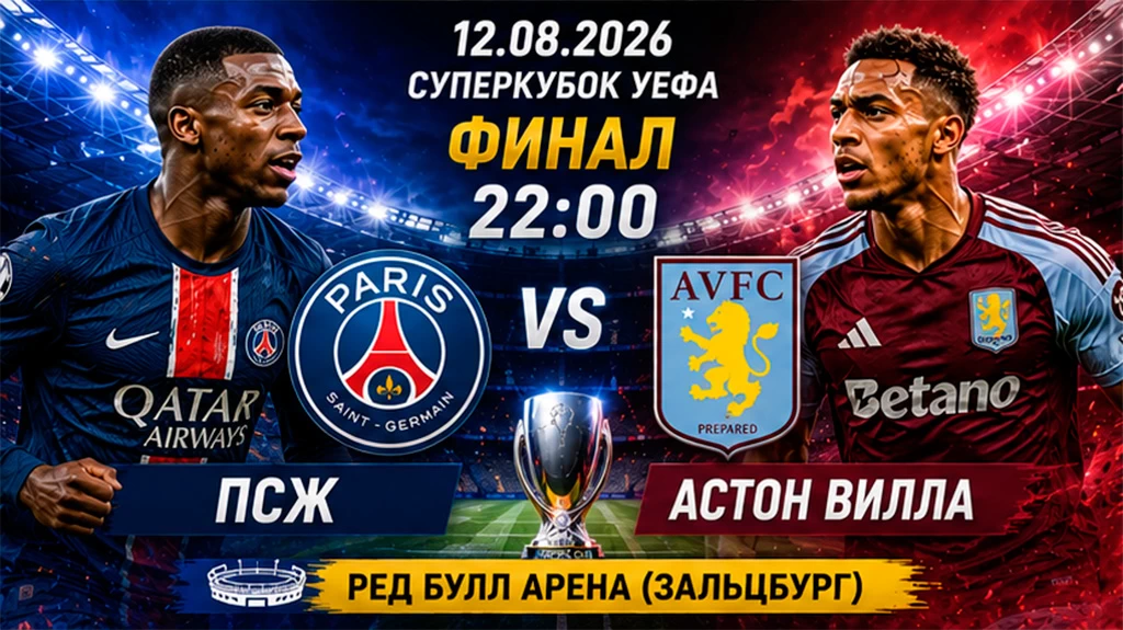 ПСЖ — Астон Вилла