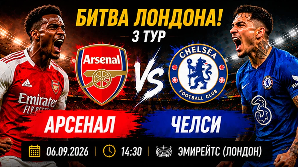 Арсенал - Челси прогноз
